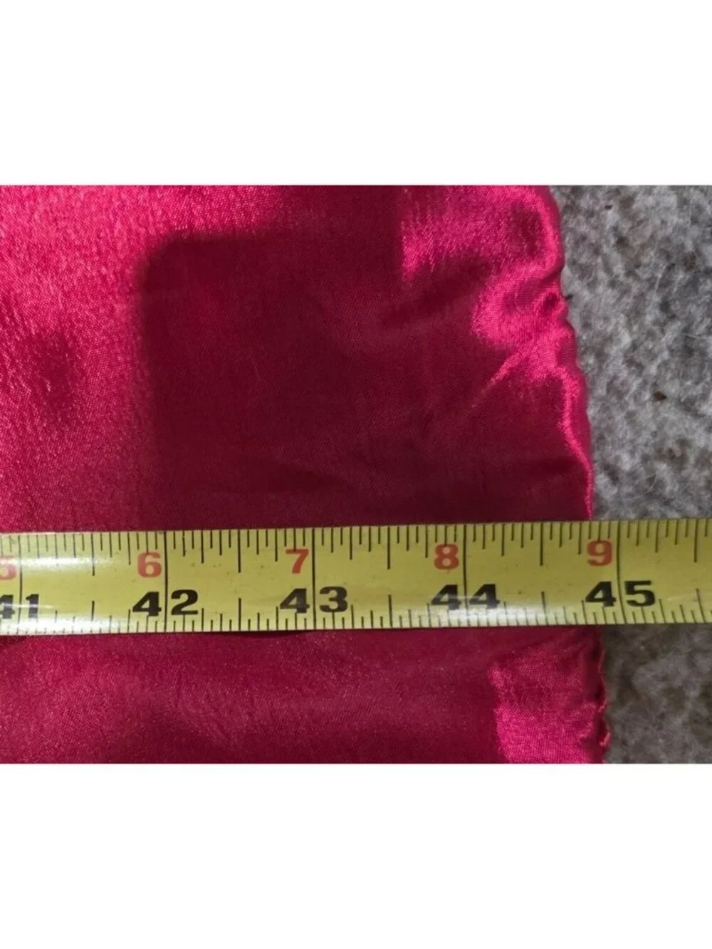 Christmas Tree Skirt Sequins Button Closure holiday decor red festive padded